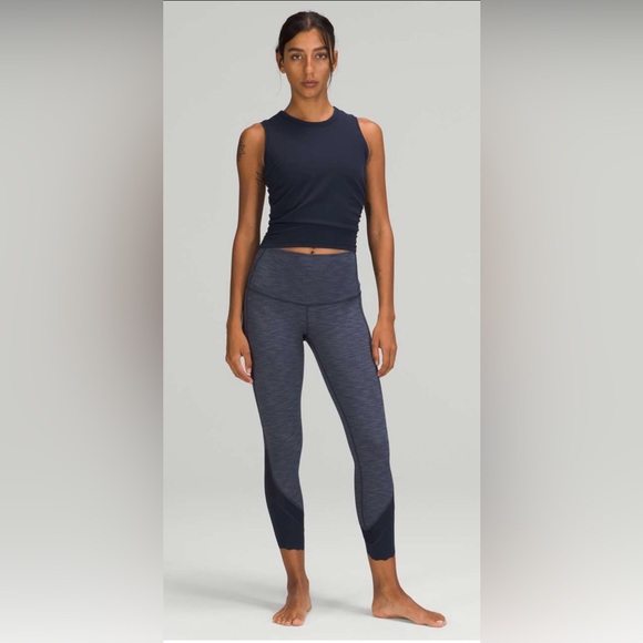 NWOT Lululemon Wunder Under Scalloped Hem High-Rise Crop - Picture 5 of 12